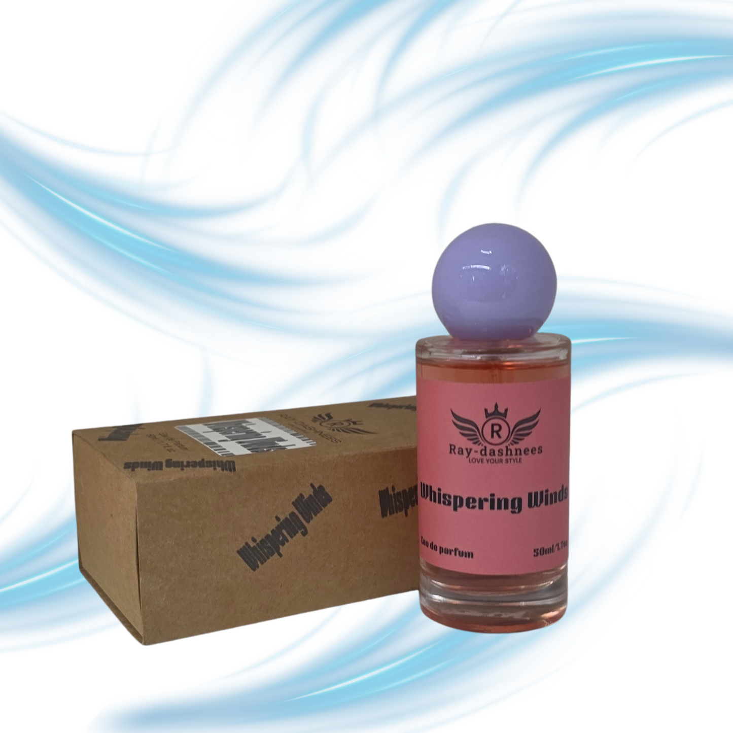 Whispering Winds by Ray-Dashnees, Black Opium impression, 50ml women’s perfume, elegant and addictive scent