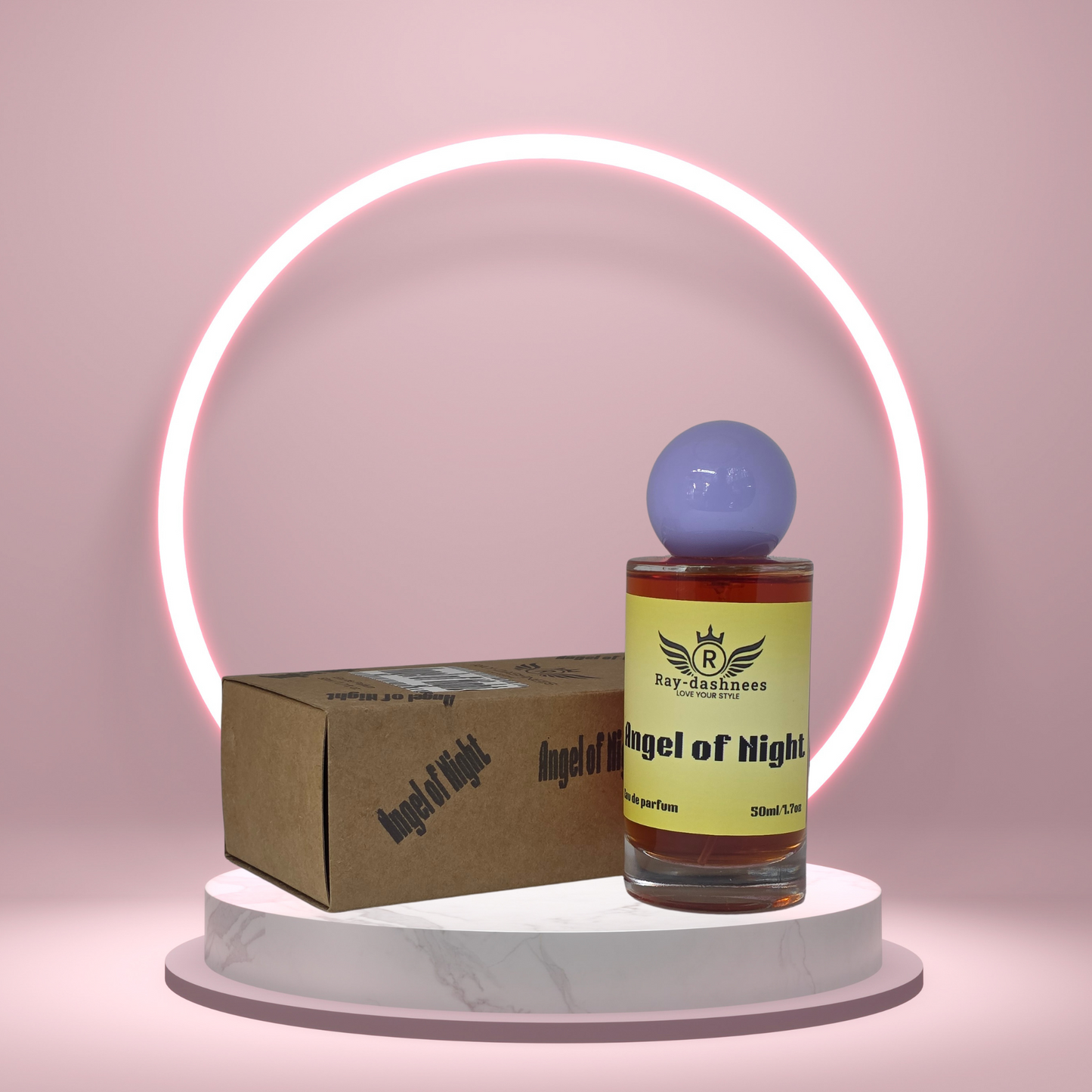 Angel of Night 50ml by Ray-Dashnees, inspired by Love Don’t Be Shy, sweet and feminine perfume for women