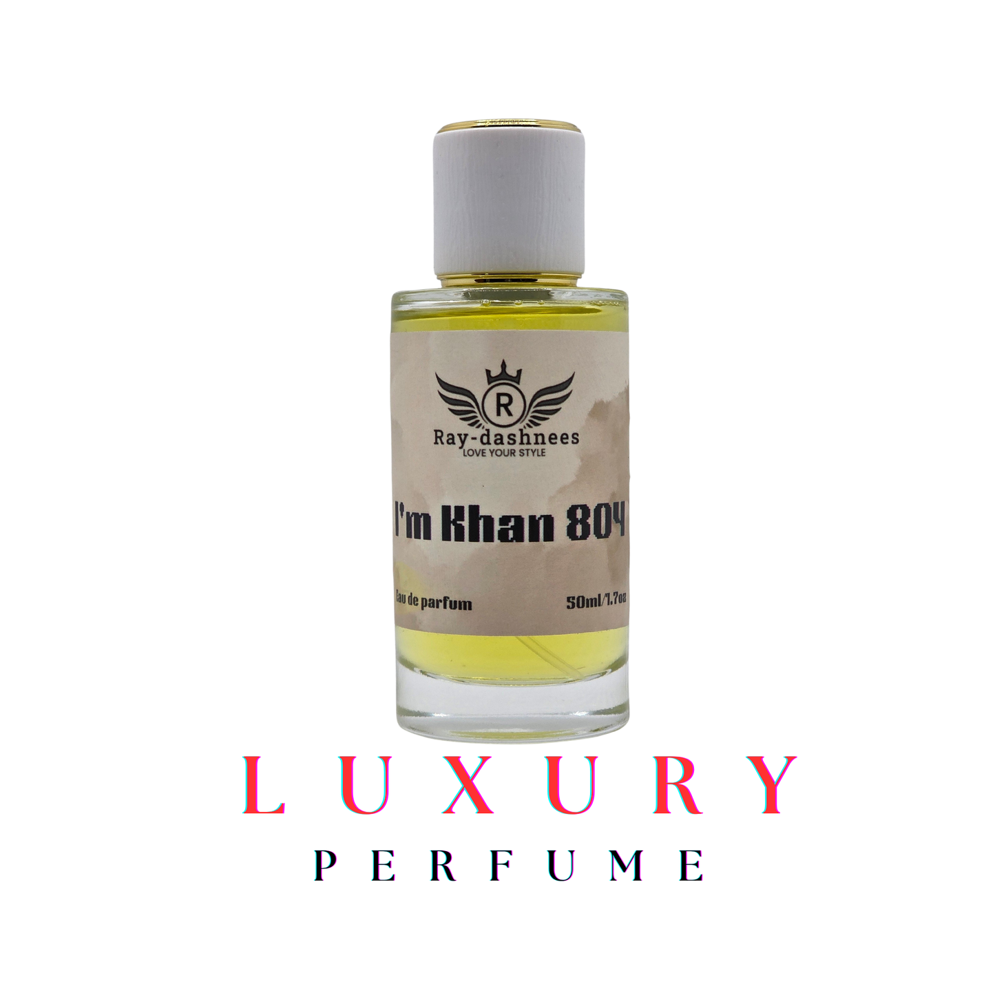 I’m Khan 804 by Ray-Dashnees, 50ml luxury men’s scent, inspired by Tom Ford Noir Extreme, elegant and strong