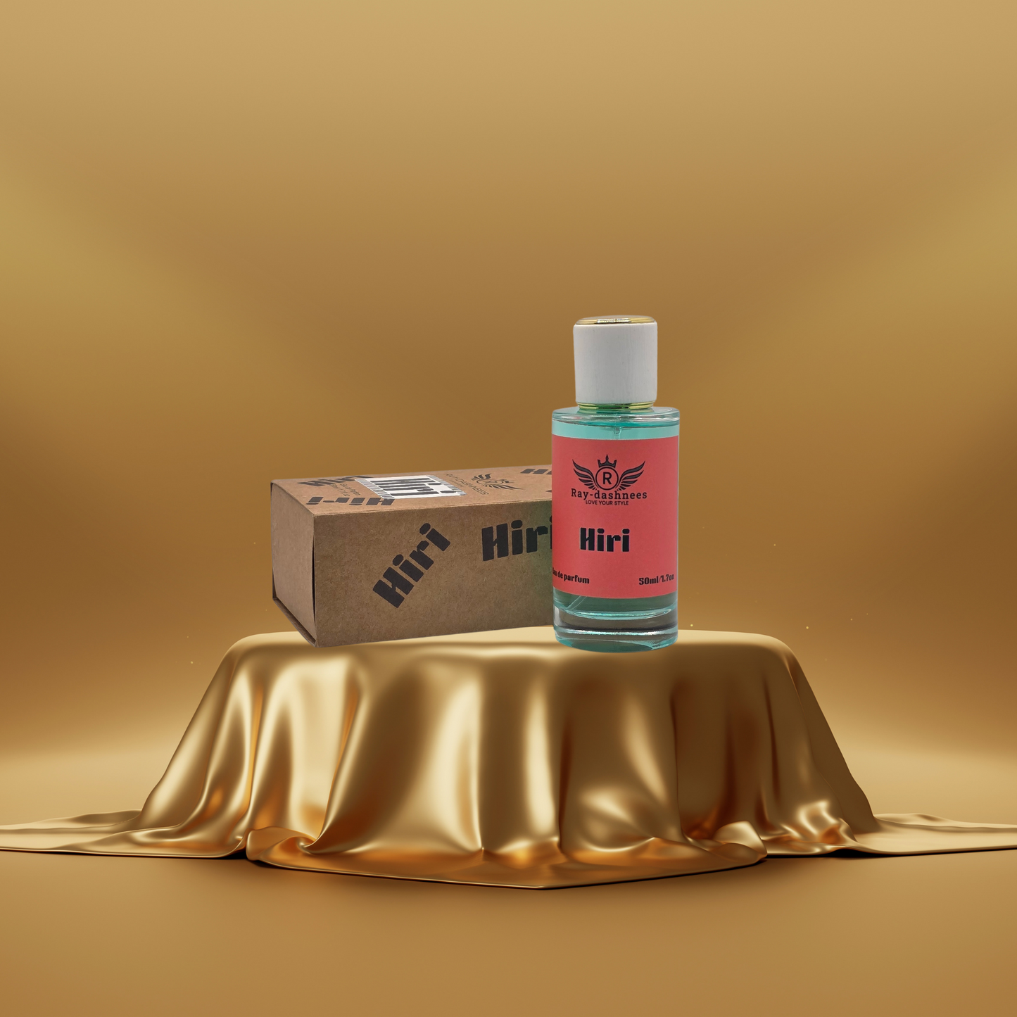 Hiri 50ml unisex by Ray-Dashnees, inspired by Baccarat Rouge 540 Extrait, warm and refined perfume