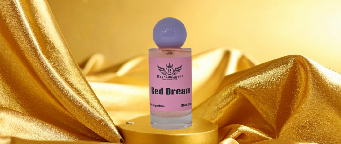 Red Dream by Ray-Dashnees, 50ml Eau de Parfum for women, Valentino Born in Roma inspired, bold and classy