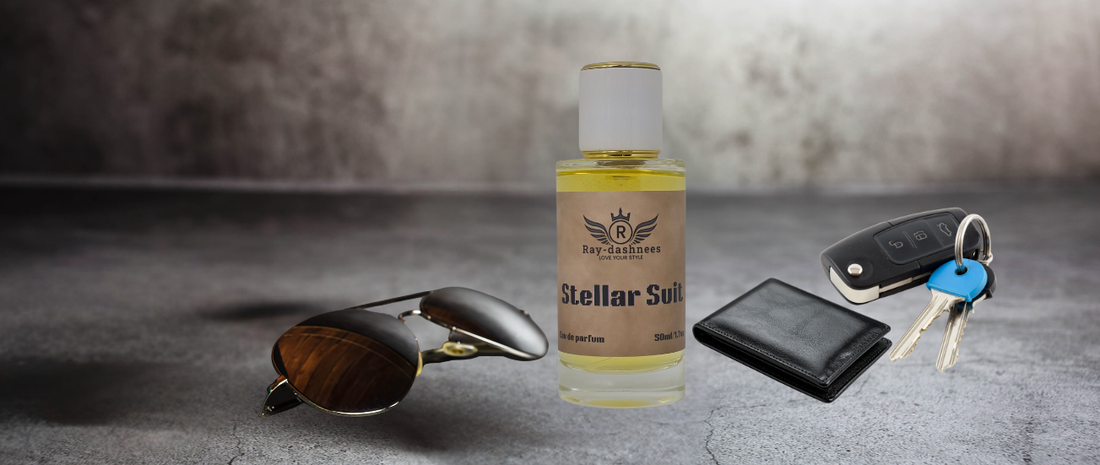 Stellar Suit perfume by Ray-Dashnees inspired by YSL Tuxedo, affordable unisex luxury fragrance