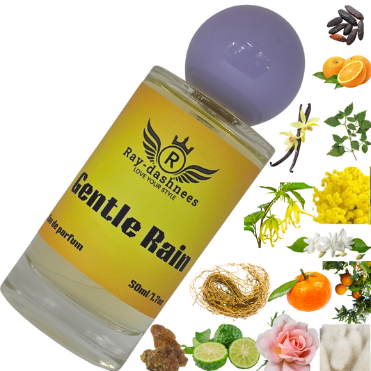 Ray-Dashnees Gentle Rain perfume, 50ml inspired by Coco Mademoiselle, graceful and long-lasting aroma
