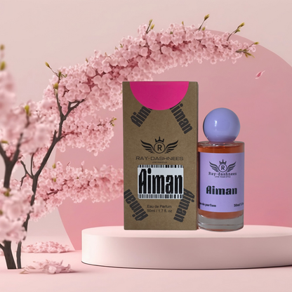 50ml romantic scent for women by Ray-Dashnees perfume house, Best Dupe of Miss Dior dupe Aiman by Ray-dashnees house.