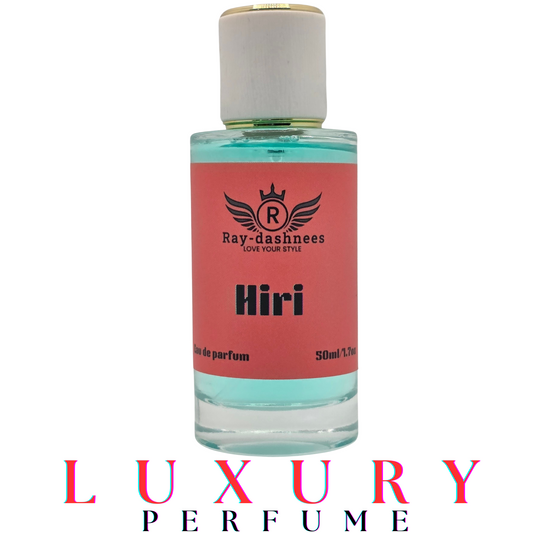 Hiri by Ray-Dashnees, 50ml unisex perfume inspired by Baccarat Rouge 540 Extrait, elegant and long-lasting scent