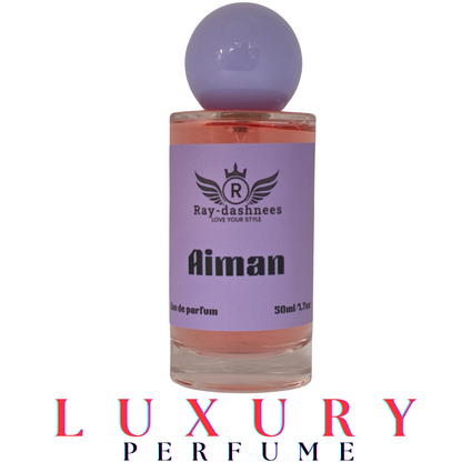 Ray-Dashnees Aiman perfume, Miss Dior dupe, 50ml chic and romantic scent for women