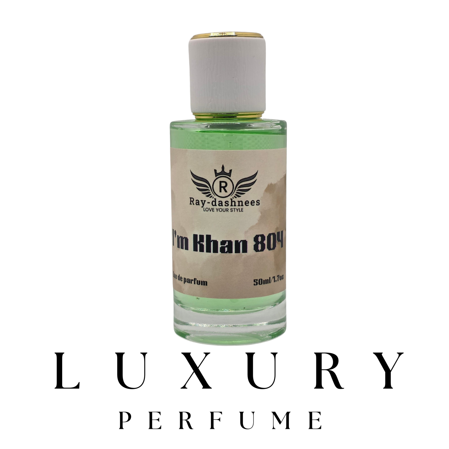 I’m Khan 804 by Ray-Dashnees, 50ml luxury men’s scent, inspired by Tom Ford Noir Extreme, elegant and strong