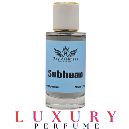 Subhaan 50ml unisex by Ray-Dashnees, inspired by Tom Ford Oud Wood, rich and sophisticated cologne