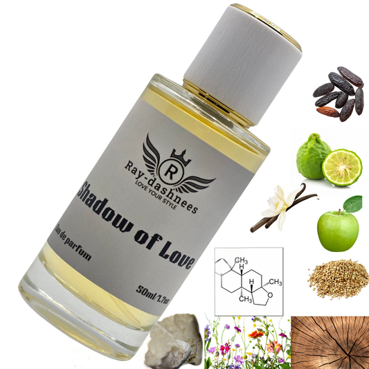Shadow of Love by Ray-Dashnees, 50ml unisex perfume inspired by Lafayette Street Bond No 9, elegant and modern