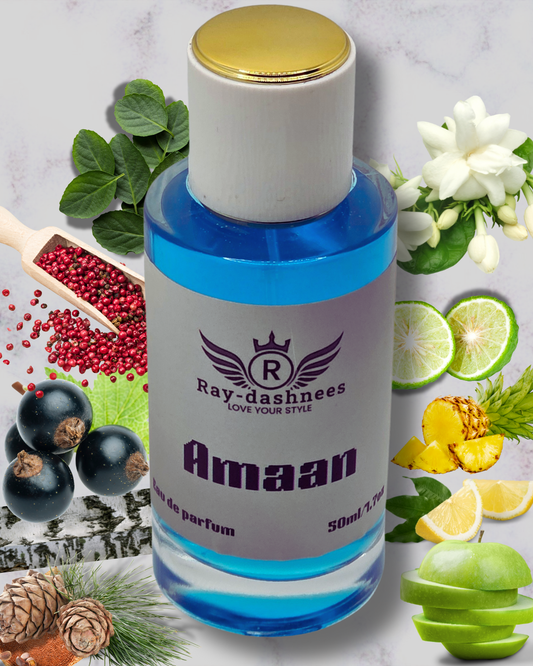 Amaan perfume for men - Creed Aventus dupe - 50ml luxury cologne, fresh, masculine and powerful