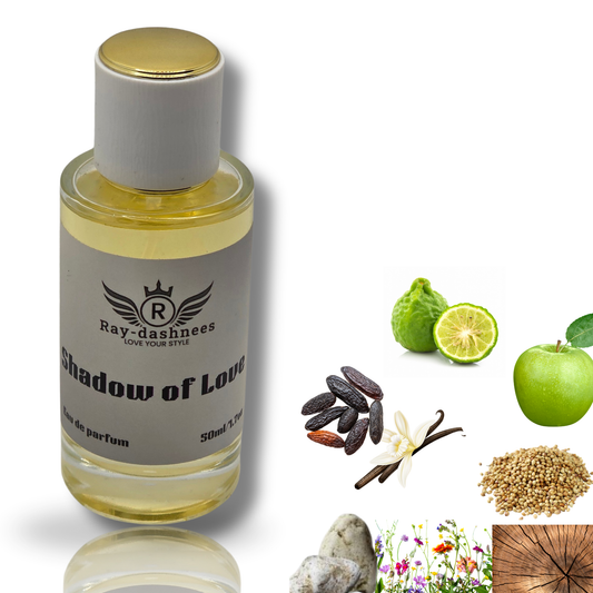 Shadow of Love by Ray-Dashnees, 50ml unisex perfume inspired by Lafayette Street Bond No 9, elegant and modern
