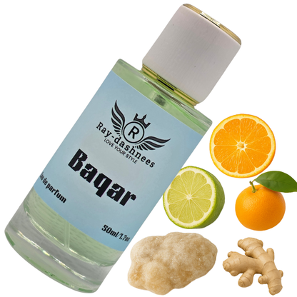 Ray-Dashnees Baqar, Afternoon Swim dupe, 50ml unisex fragrance, luxury and long-lasting aquatic aroma