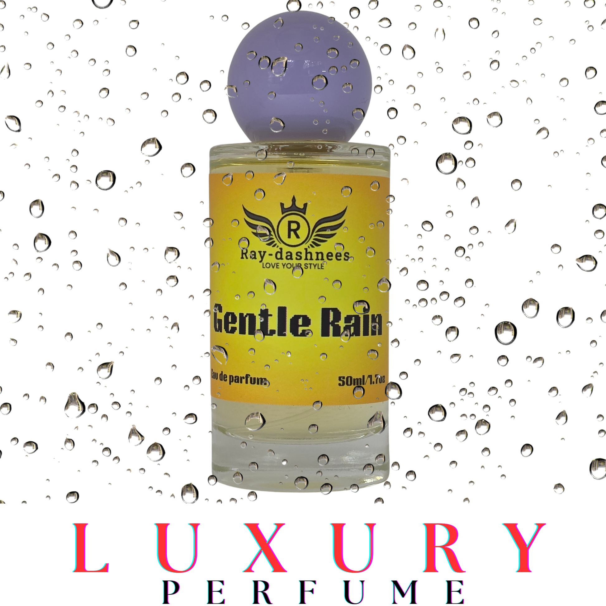 Ray-Dashnees Gentle Rain, Coco Mademoiselle dupe, 50ml luxury women’s fragrance, long-lasting and chic