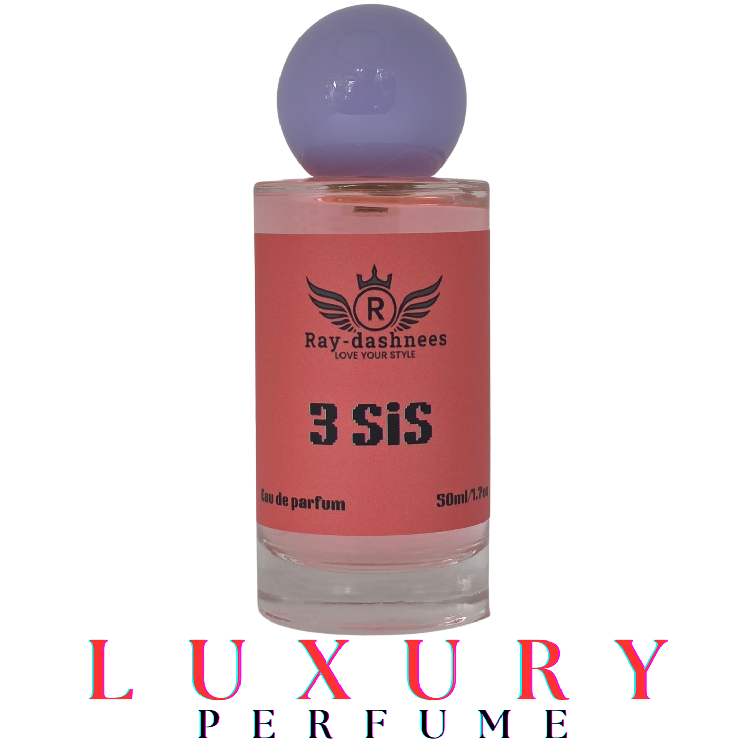 3_SiS by Ray-Dashnees, 50ml women’s perfume inspired by La Vie Est Belle, elegant and long-lasting fragrance