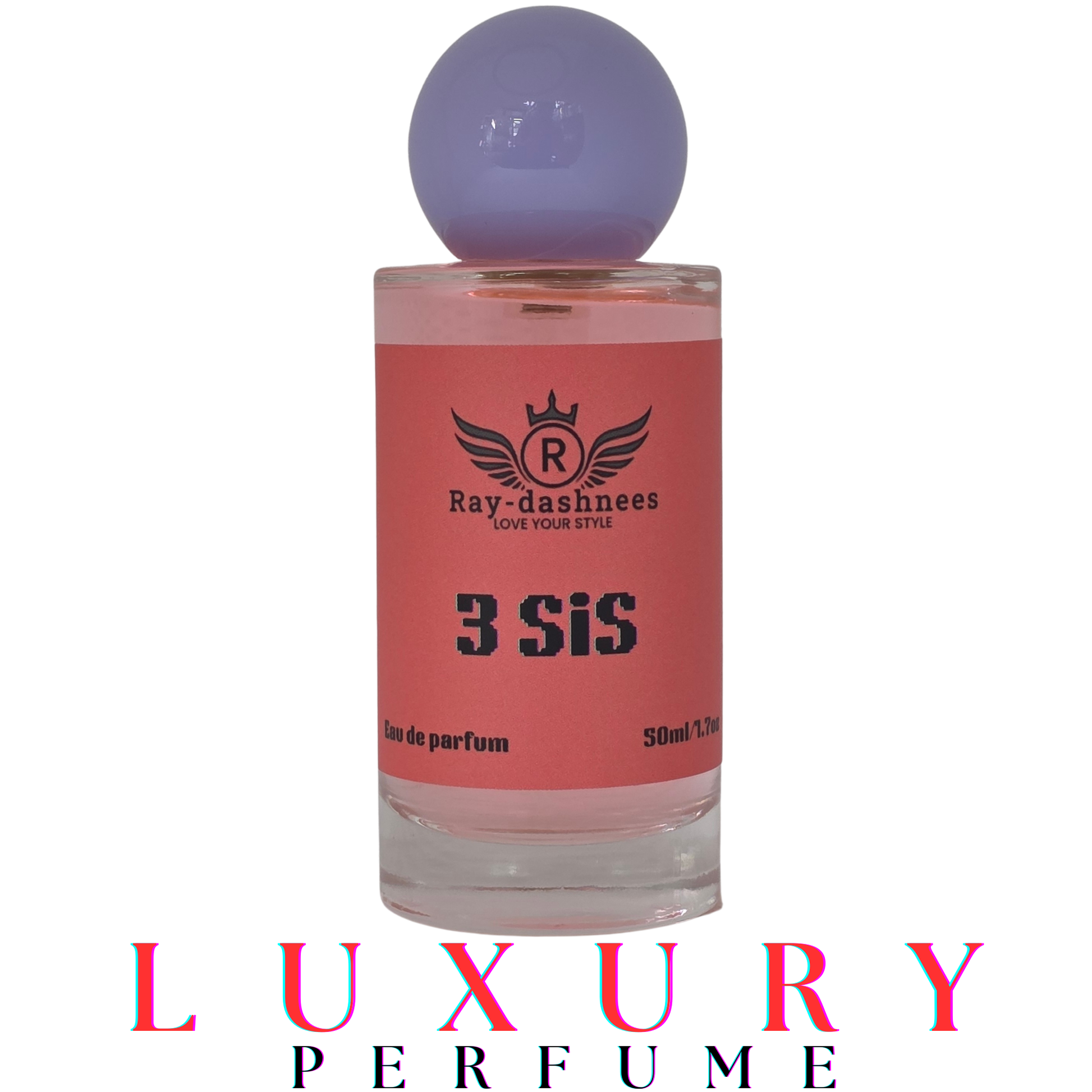 3_SiS by Ray-Dashnees, 50ml women’s perfume inspired by La Vie Est Belle, elegant and long-lasting fragrance
