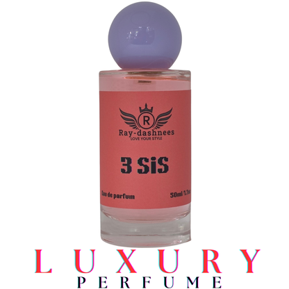3_SiS by Ray-Dashnees, 50ml women’s perfume inspired by La Vie Est Belle, elegant and long-lasting fragrance