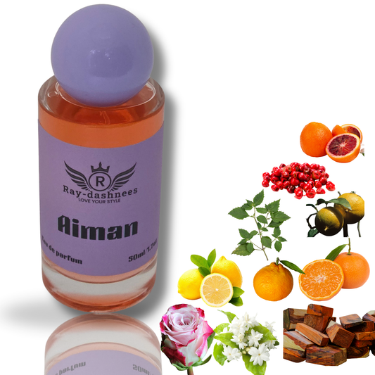 Ray-Dashnees Aiman perfume, Miss Dior dupe, 50ml chic and romantic scent for women