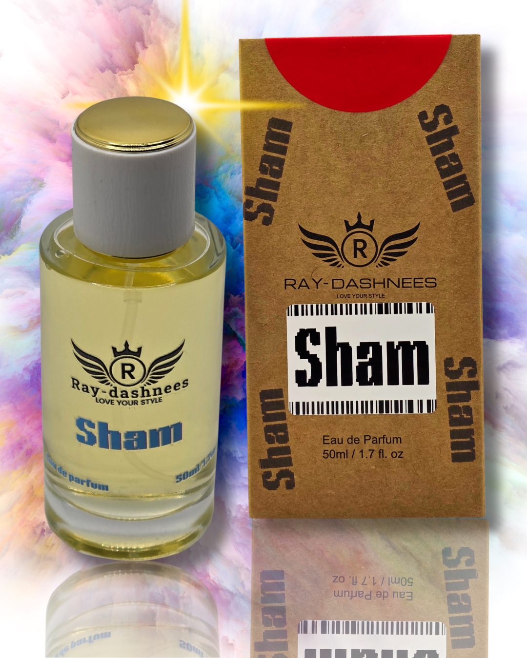 50ml perfume Sham unisex by Ray-dashnees - Ombre Leather tom ford dupe .