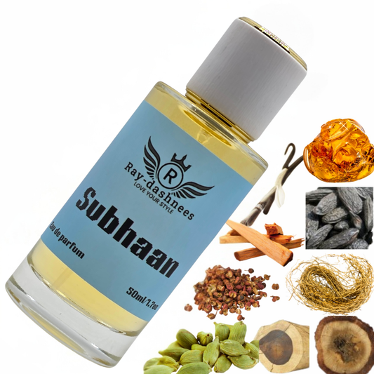 Ray-Dashnees Subhaan, Tom Ford Oud Wood dupe, 50ml unisex fragrance, luxury and timeless perfume