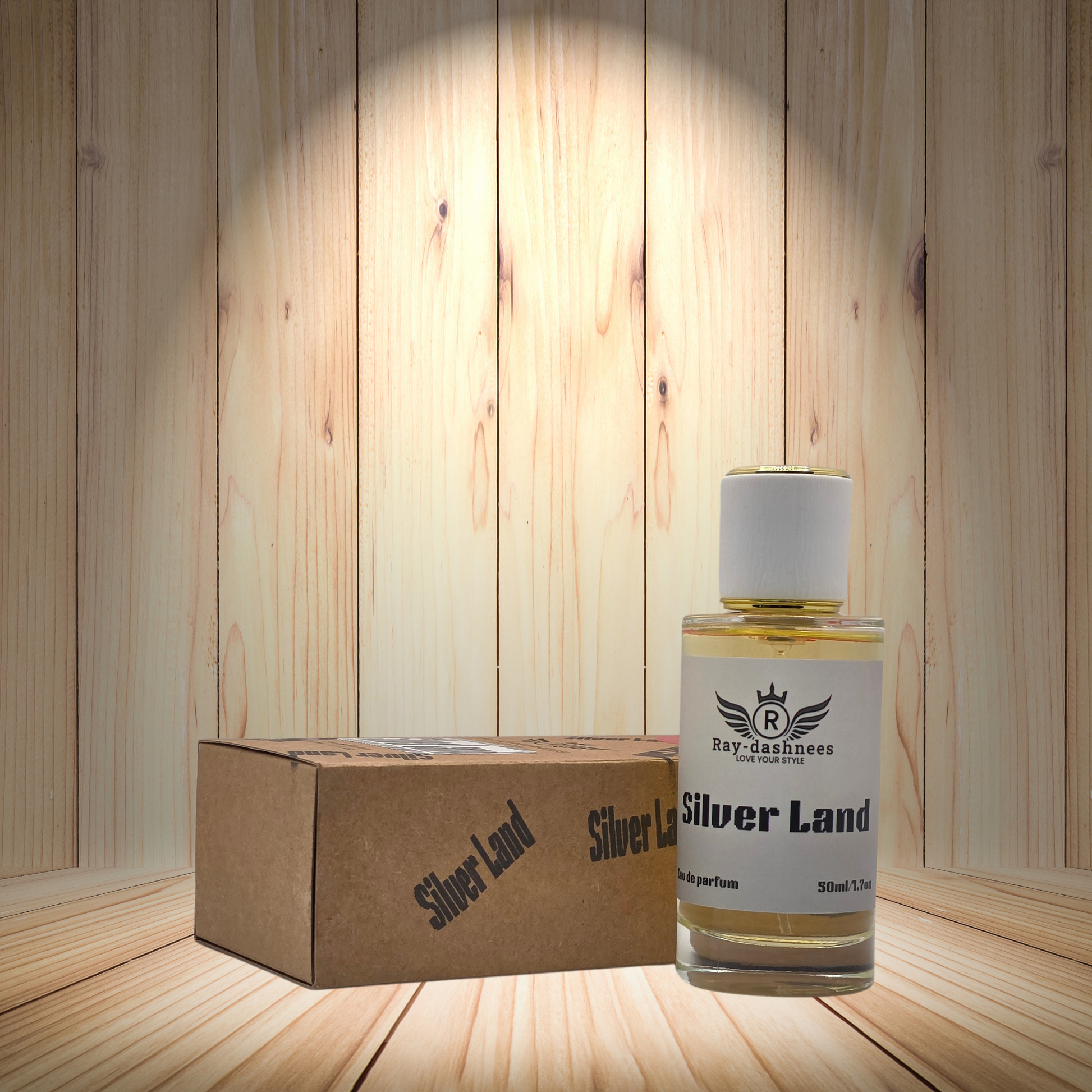Silver Land 50ml unisex by Ray-Dashnees, inspired by Tom Ford Tobacco Vanille, bold and sophisticated scent