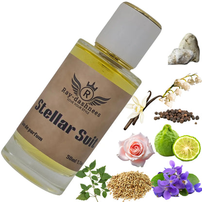 Stellar Suit by Ray-Dashnees, 50ml unisex perfume inspired by YSL Tuxedo, bold and elegant fragrance