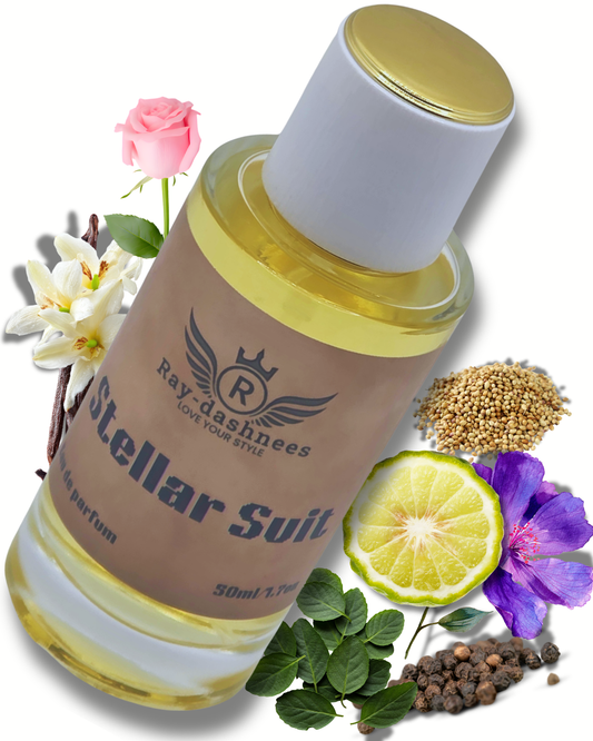 Stellar Suit by Ray-dashnees, 50ml unisex perfume inspired by YSL Tuxedo, bold and elegant fragrance