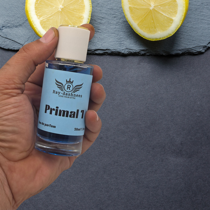 Primal1 men’s 50ml by Ray-Dashnees, inspired by Sauvage EDP, powerful, elegant and premium cologne